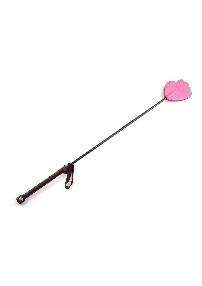 Rouge Fifty Times Hotter Leather Hand Riding Crop - Image 9