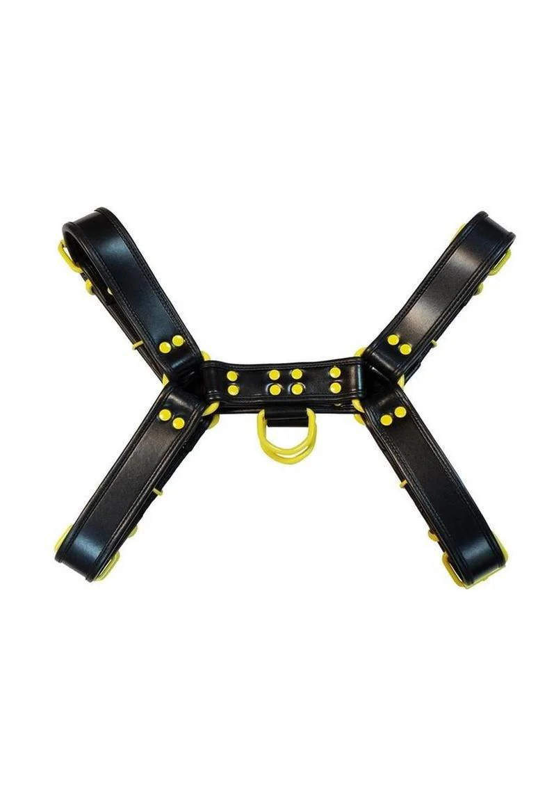 Rouge Harness Black with Yellow Accessories - Image 2