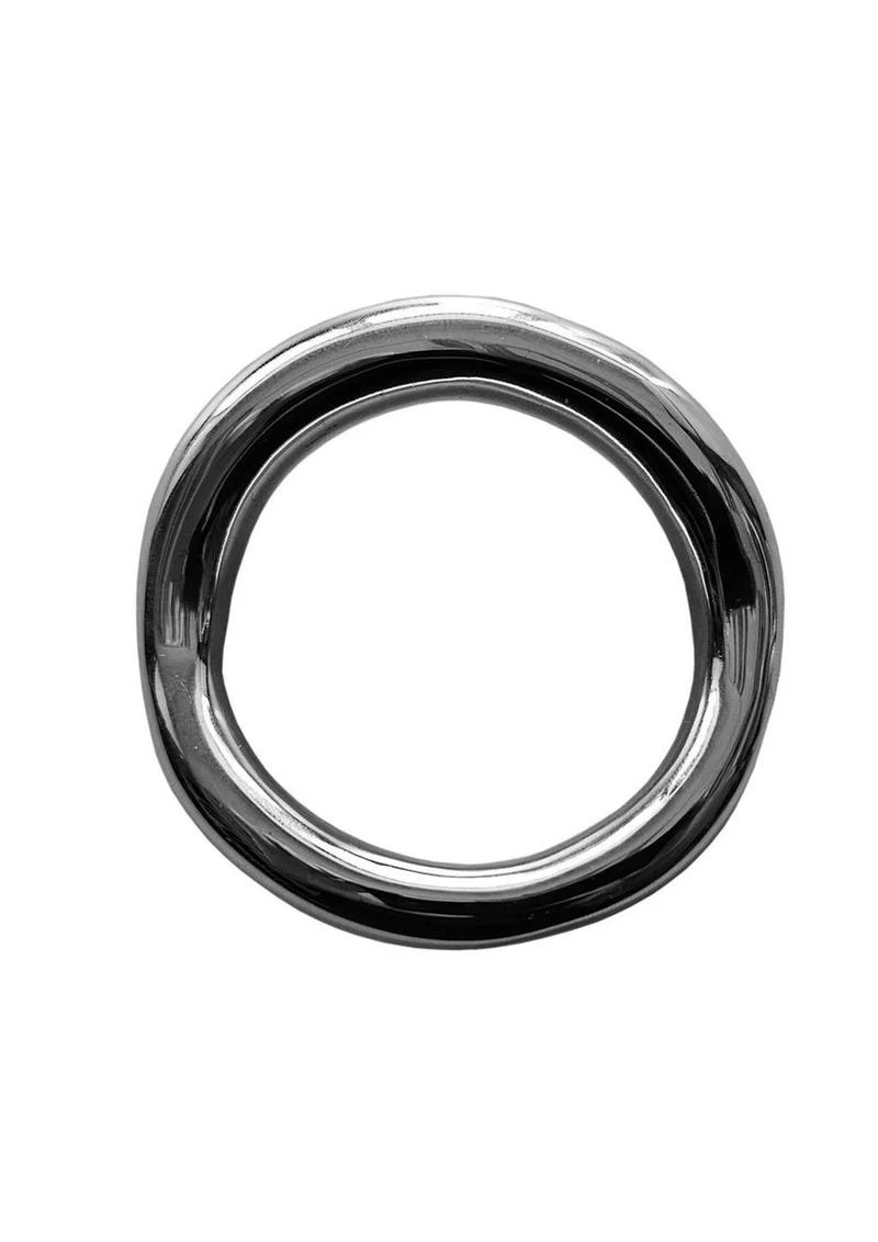 Rouge Stainless Steel Ergonomic Cock Ring - Image 2