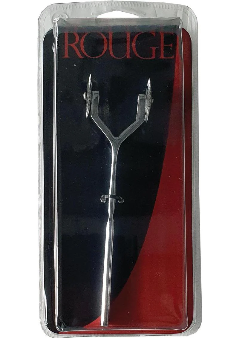 Rouge Two Prong Stainless Steel Pinwheel