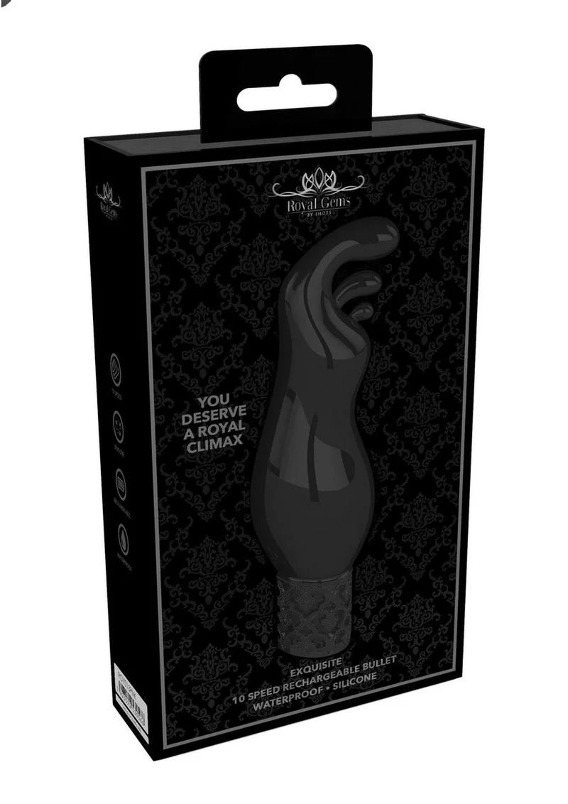 Royal Gems Exquisite Silicone Rechargeable Bullet - Image 2