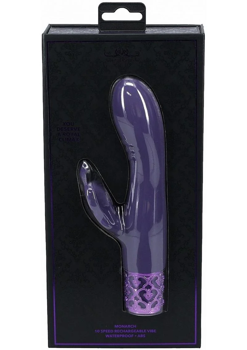 Royal Gems Monarch Rechargeable Silicone Vibrator - Image 4