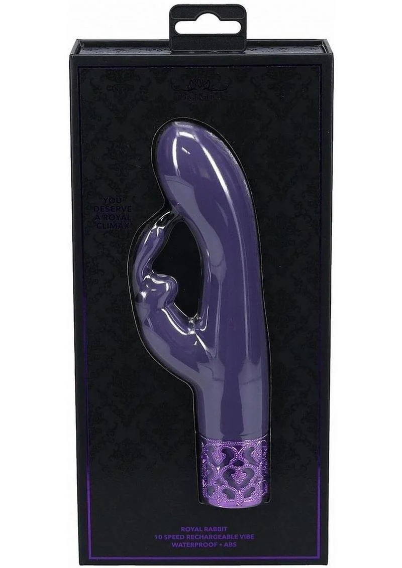 Royal Gems Royal Rabbit Rechargeable Silicone Vibrator - Image 4