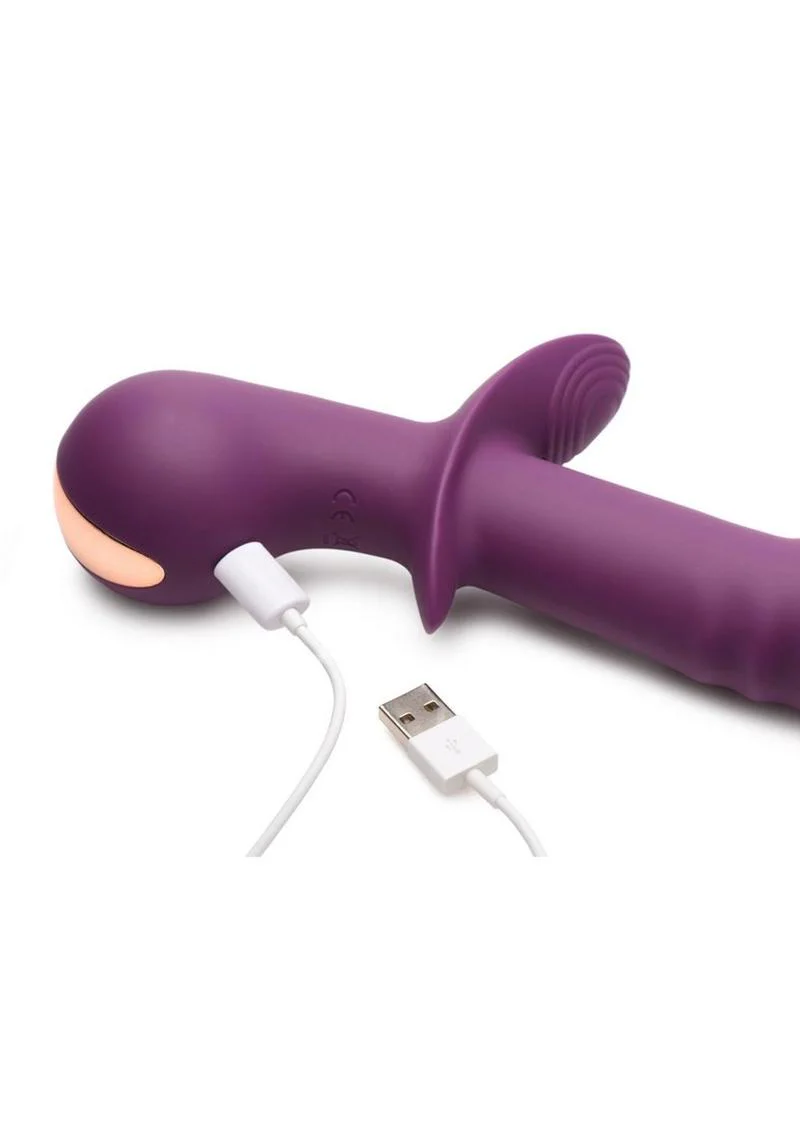 Rumblers 10x G-Spot Silicone Rabbit Vibrator - Image 4