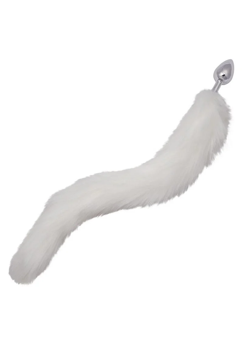 Running Wild Faux Fur Tail and Metallic Anal Plug - Image 4