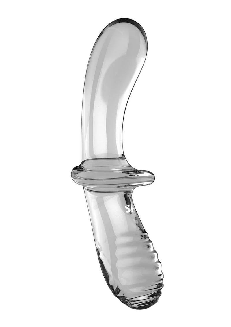 Satisfyer Double Crystal Glass Dildo - Image 7