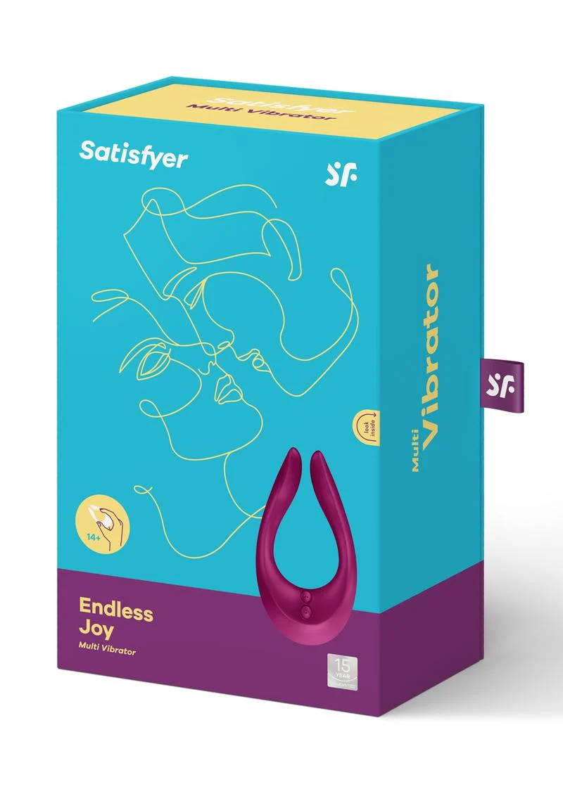 Satisfyer Endless Joy Vibrator Waterproof Multi Speed Rechargeable - Image 10