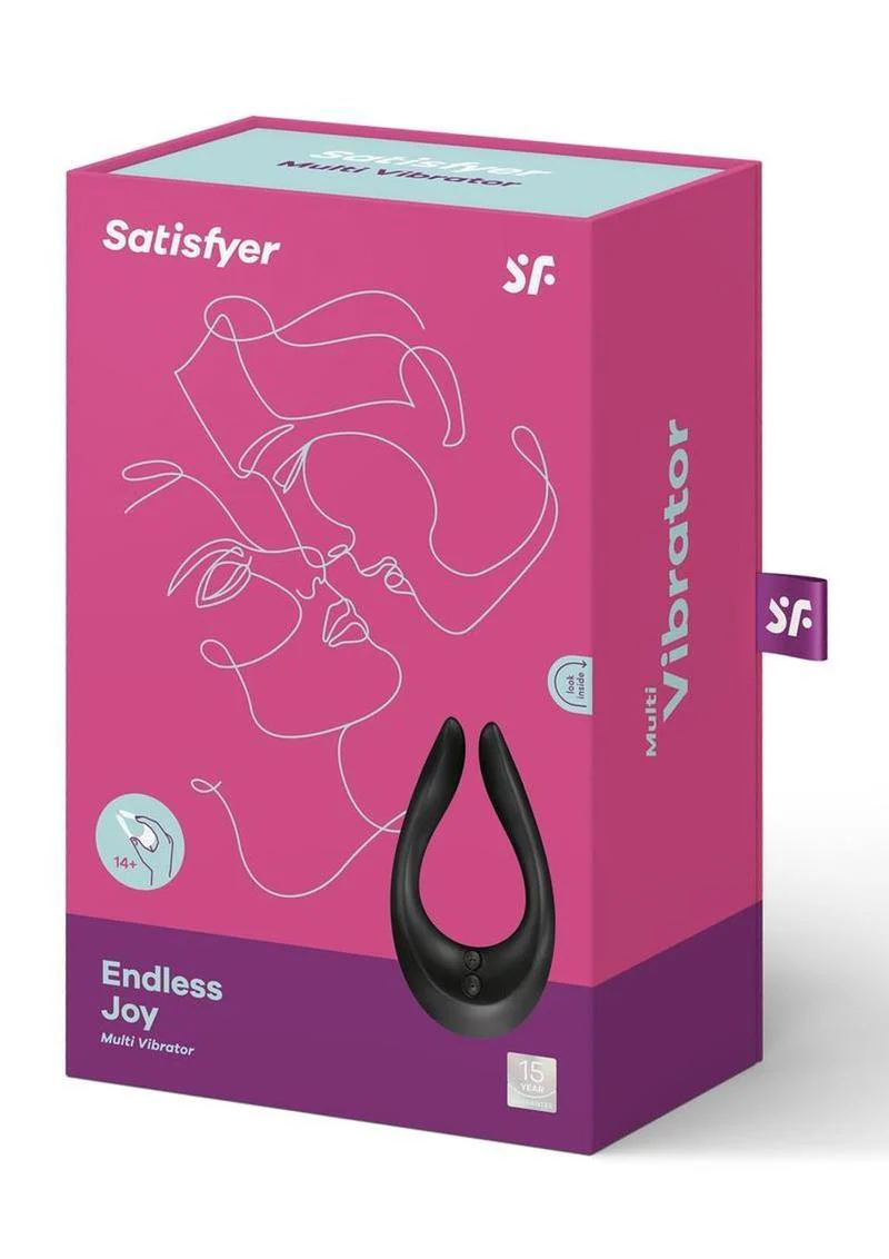 Satisfyer Endless Joy Vibrator Waterproof Multi Speed Rechargeable - Image 4