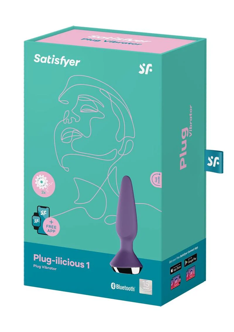 Satisfyer Plug-Ilicious 1 Silicone Vibrating Anal Plug - Image 6