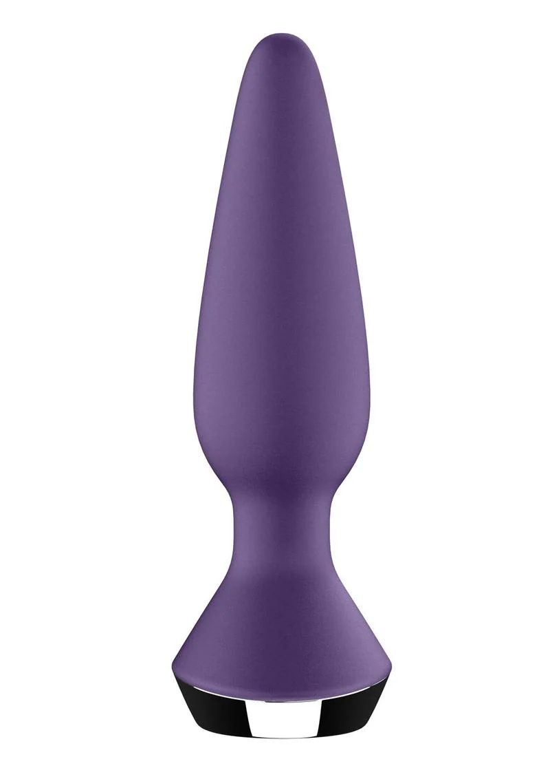 Satisfyer Plug-Ilicious 1 Silicone Vibrating Anal Plug - Image 8