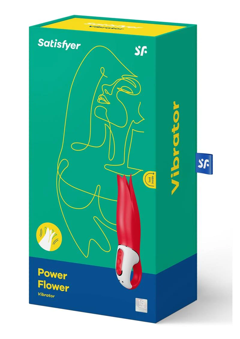 Satisfyer Power Flower Vibrator - G-Spot and Clitoris Stimulator Waterproof - Image 2