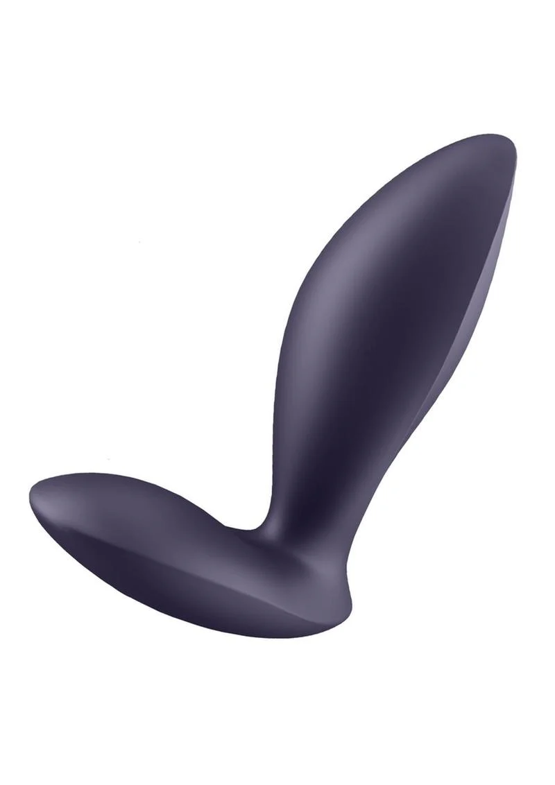 Satisfyer Power Plug Rechargeable Silicone Connect App Anal Plug - Image 4