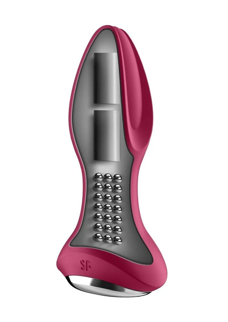 Satisfyer Rotator Plug 2+ Silicone Vibrating Double Anal Stimulator - Image 8