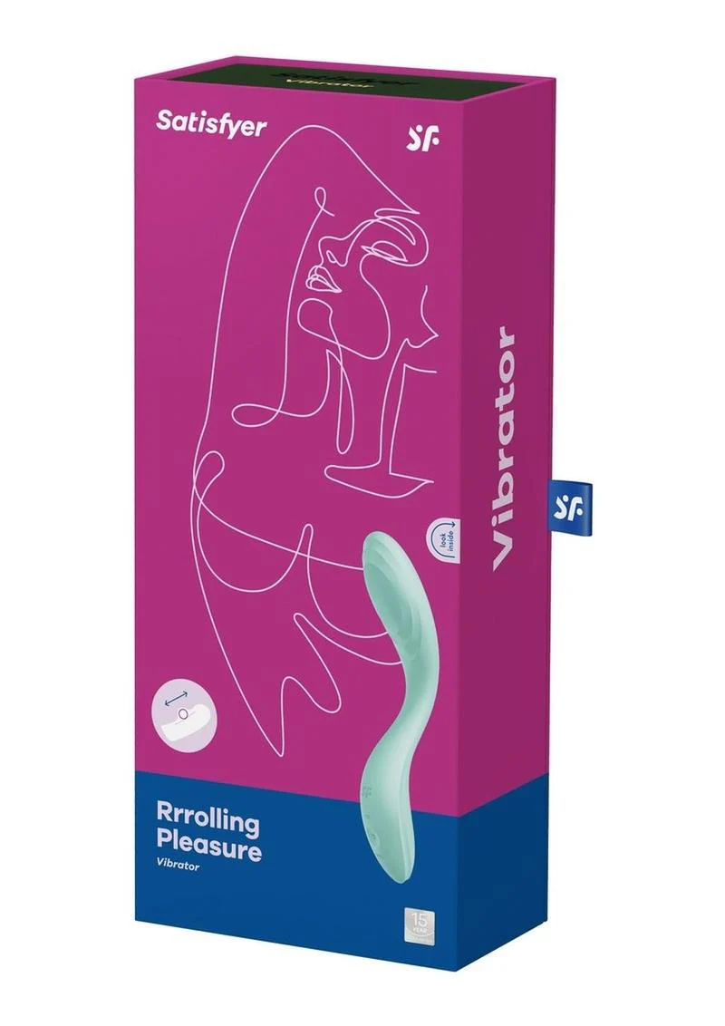Satisfyer Rrrolling Pleasure Rechargeable Silicone Vibrator - Image 3