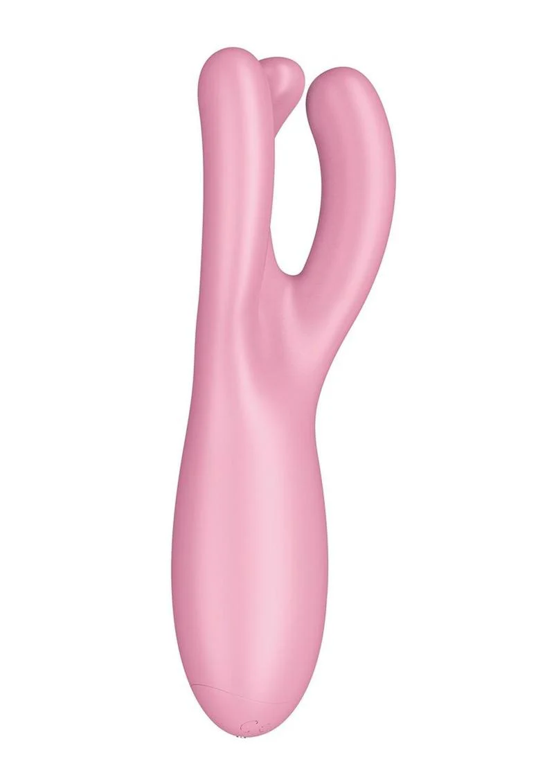 Satisfyer Threesome 4 Rechargeable Silicone Vibrator - Image 3