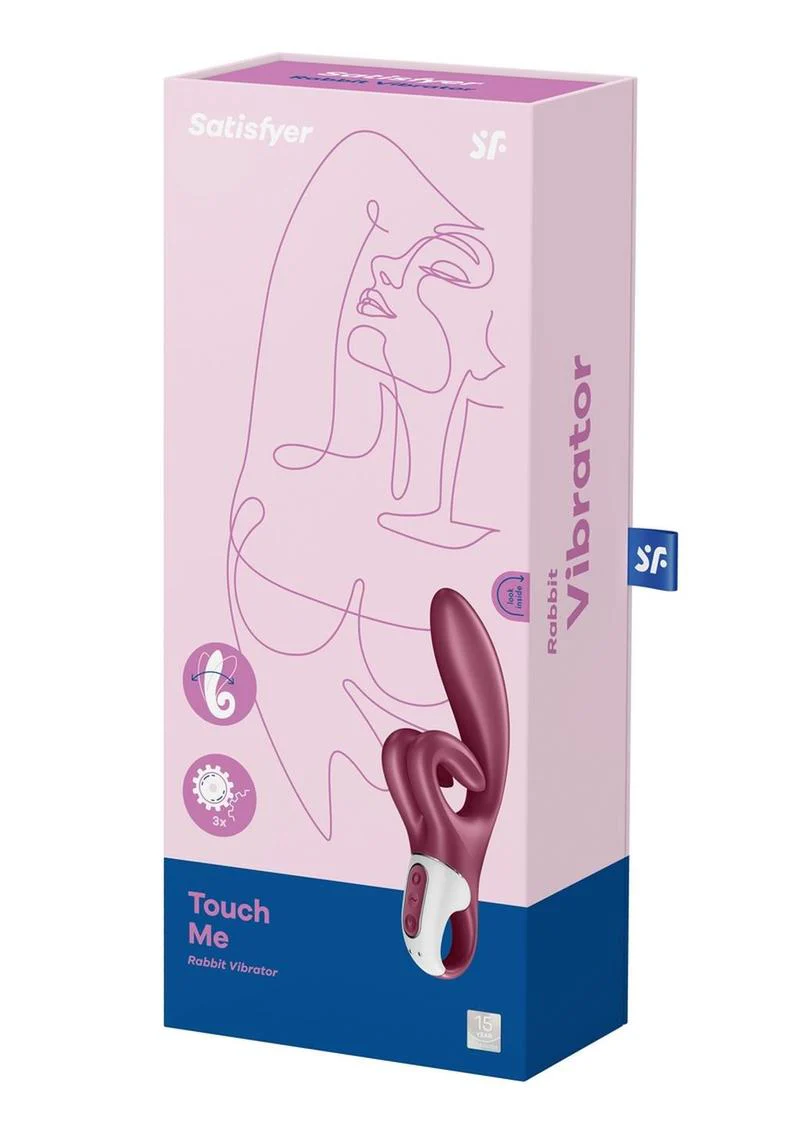 Satisfyer Touch Me Rechargeable Silicone Rabbit Vibrator - Image 3