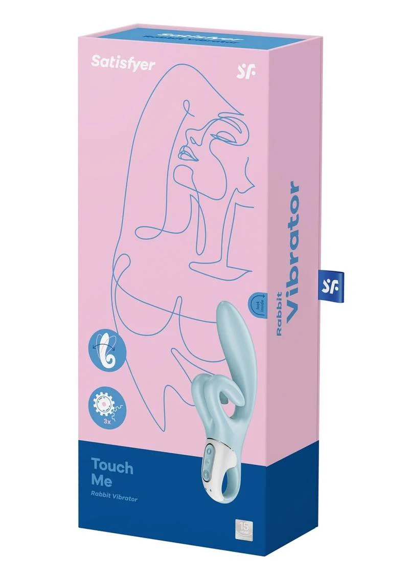 Satisfyer Touch Me Rechargeable Silicone Rabbit Vibrator - Image 6