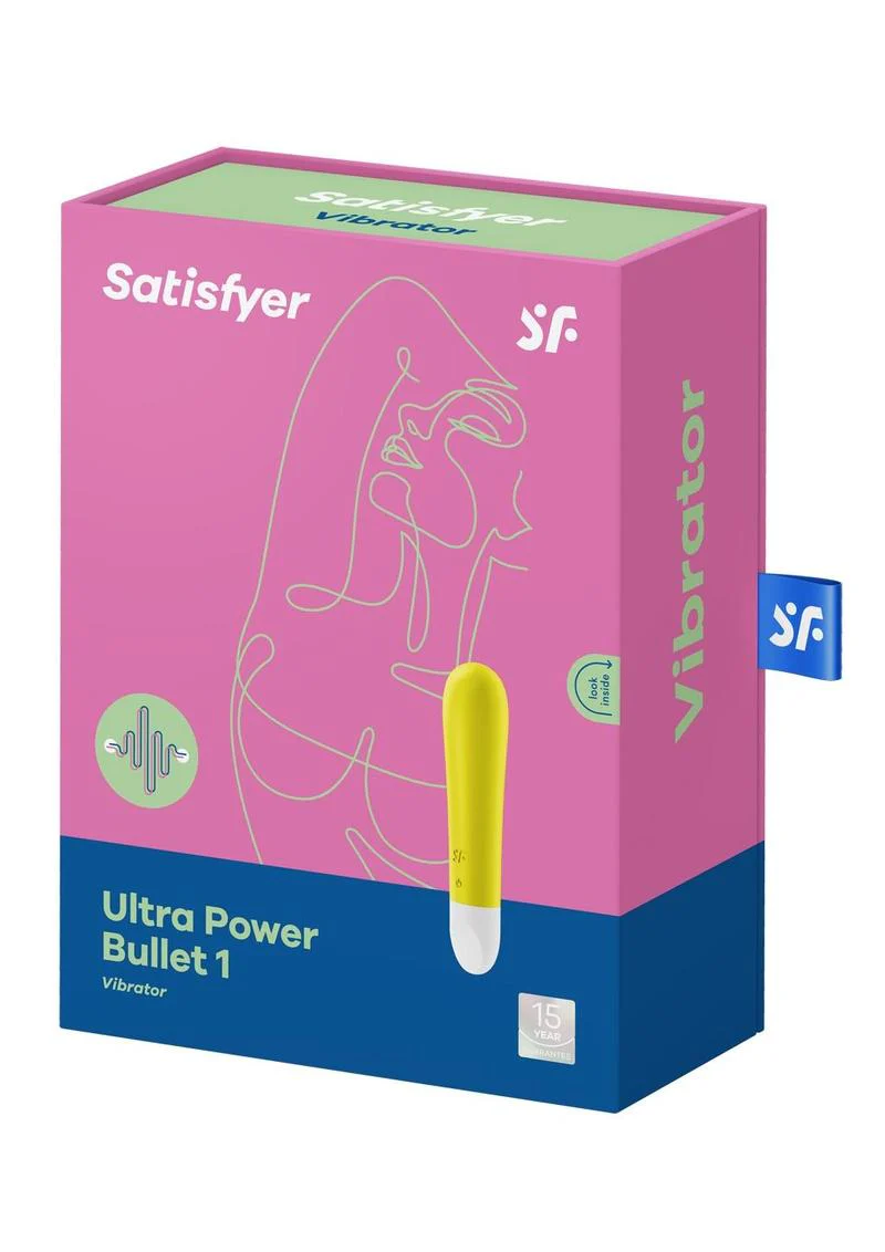 Satisfyer Ultra Power Bullet 1 Rechargeable Silicone Bullet Vibrator - Image 2