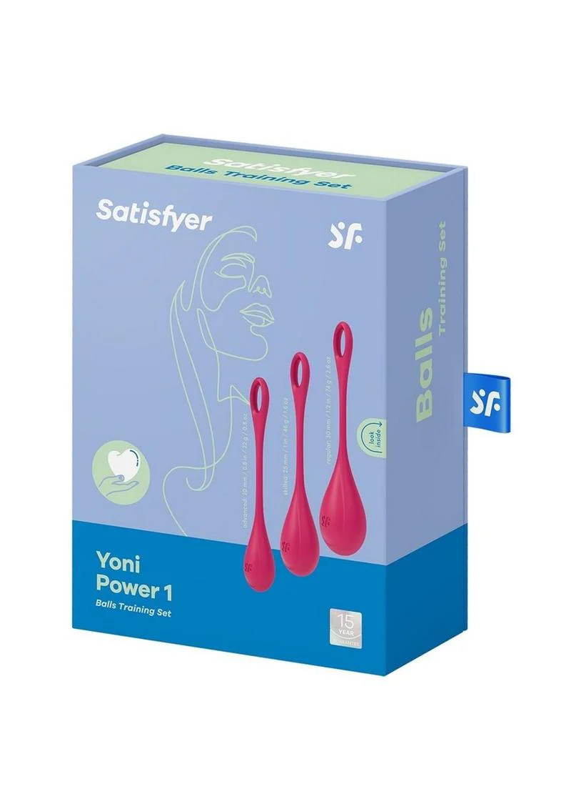 Satisfyer Yoni Power 1 Silicone Weighted Ben Wa Balls - Image 3