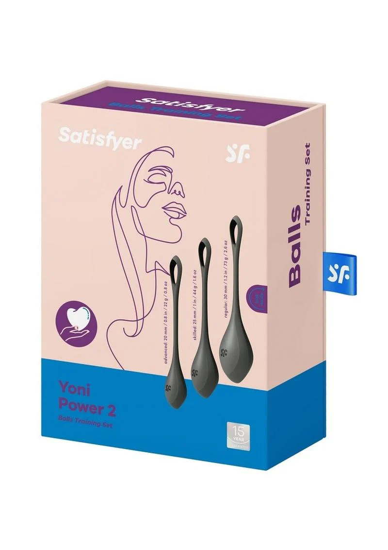 Satisfyer Yoni Power 2 Silicone Weighted Ben Wa Balls - Image 3