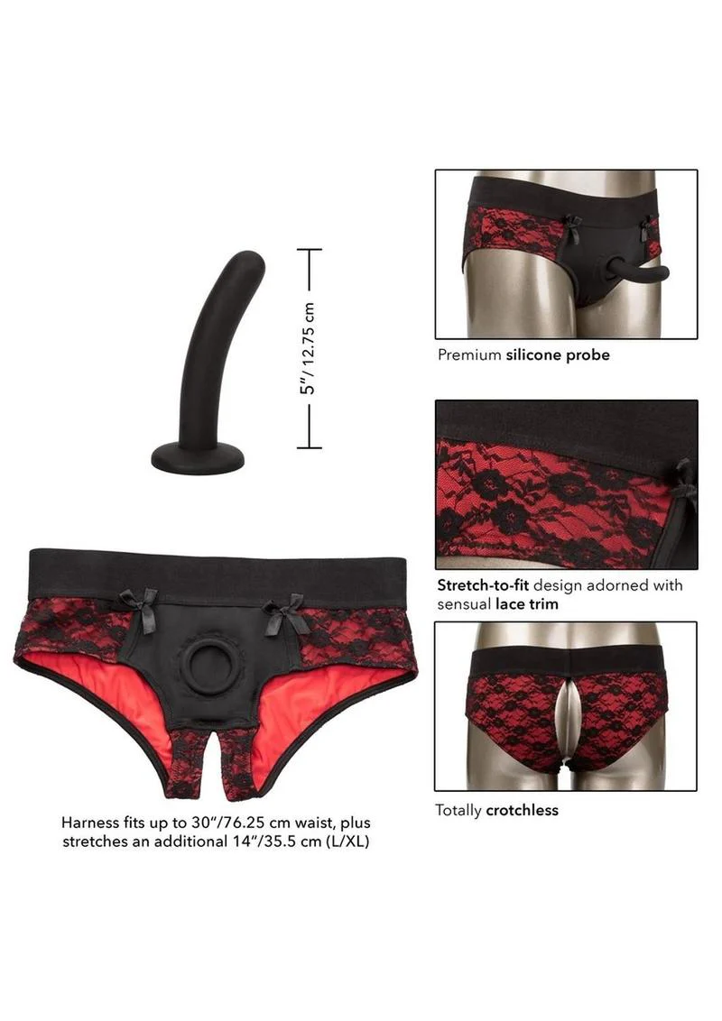 Scandal Crotchless Pegging Panty - Image 5