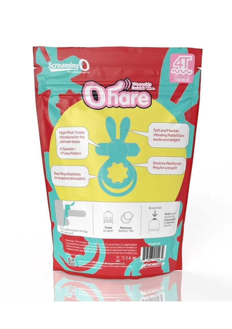 Screaming O 4t Ohare Vibrating Cock Ring - Image 16
