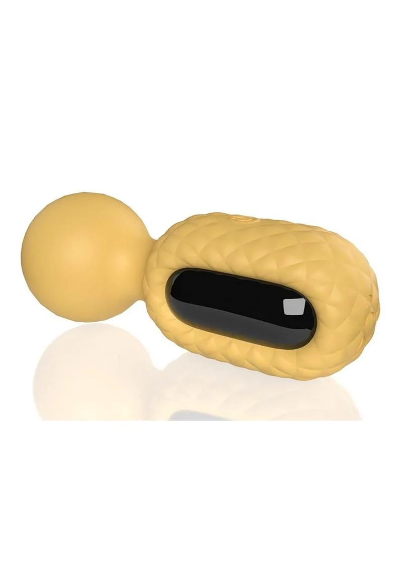 Screaming O Rebound Rechargeable Silicone Compact Power Wand - Bumblee - Image 3