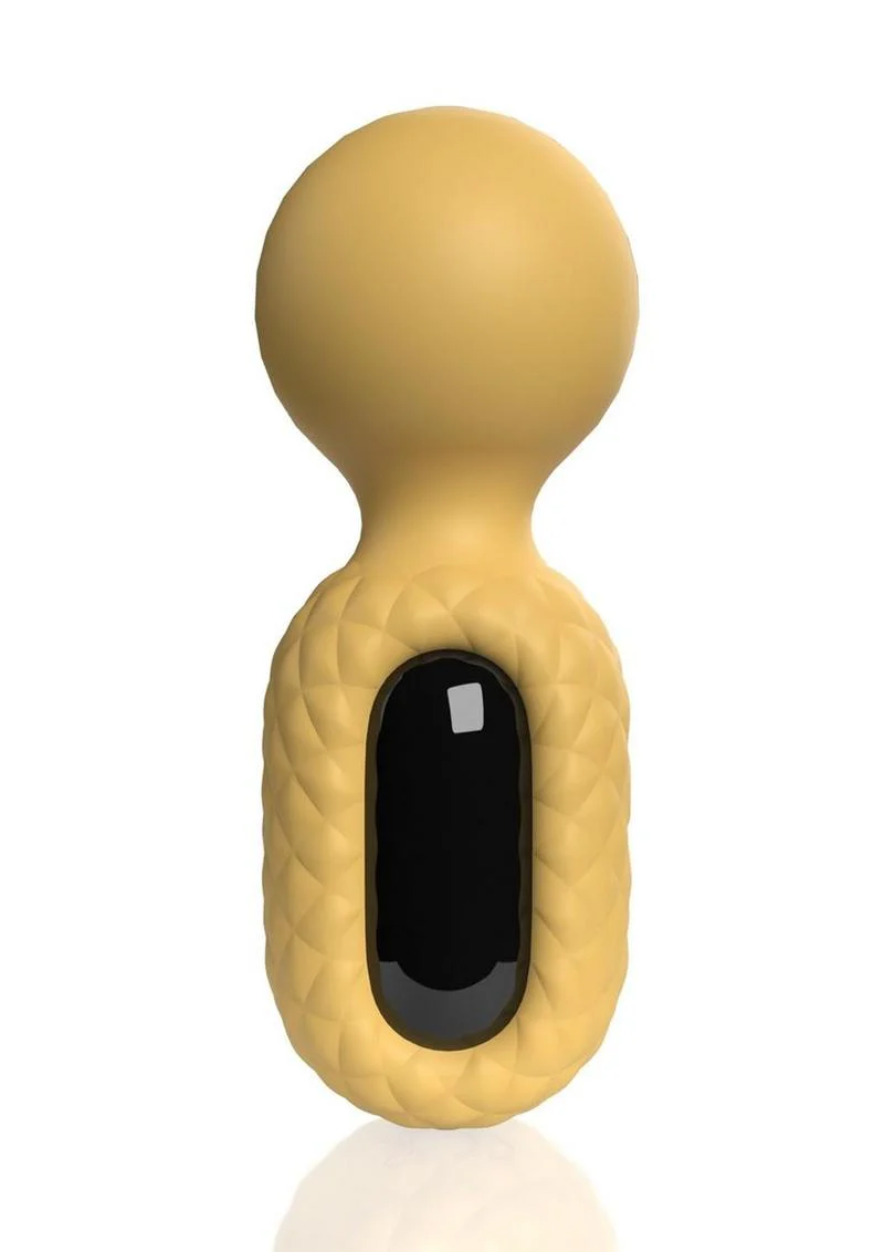 Screaming O Rebound Rechargeable Silicone Compact Power Wand - Bumblee - Image 4