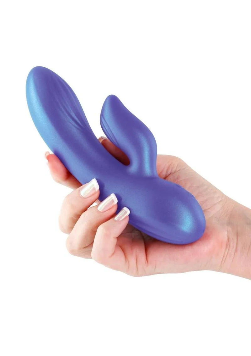 Seduction Angel Rechargeable Silicone Rabbit Vibrator - Image 4