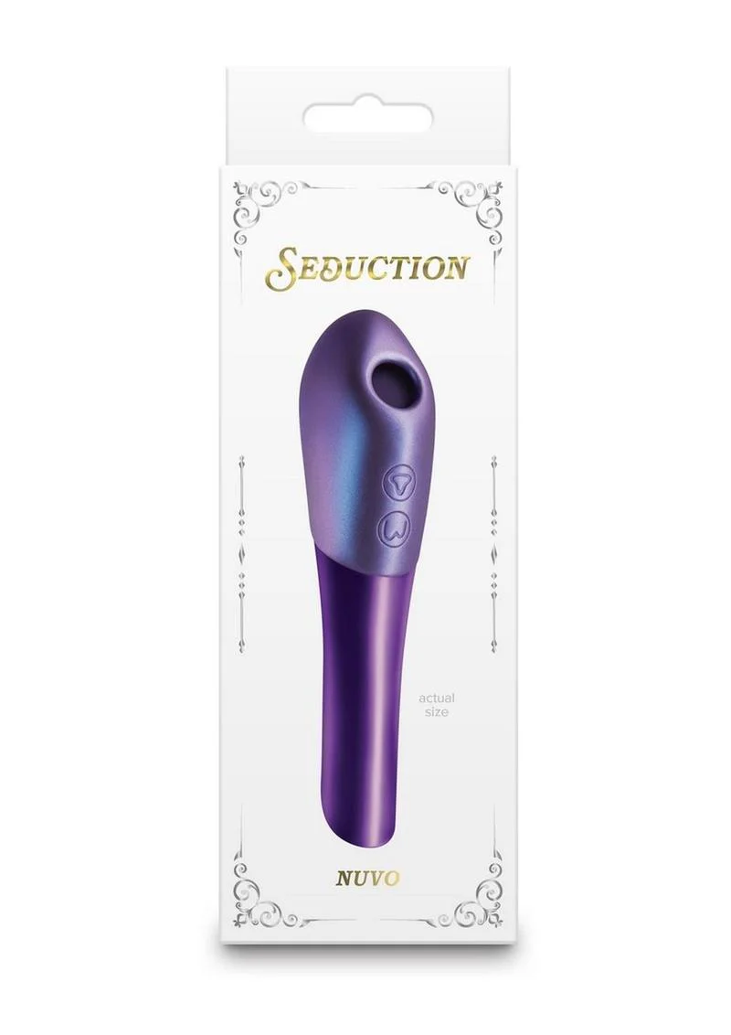Seduction Nuvo Rechargeable Silicone Air Pulse Clitoral Stimulator - Image 6