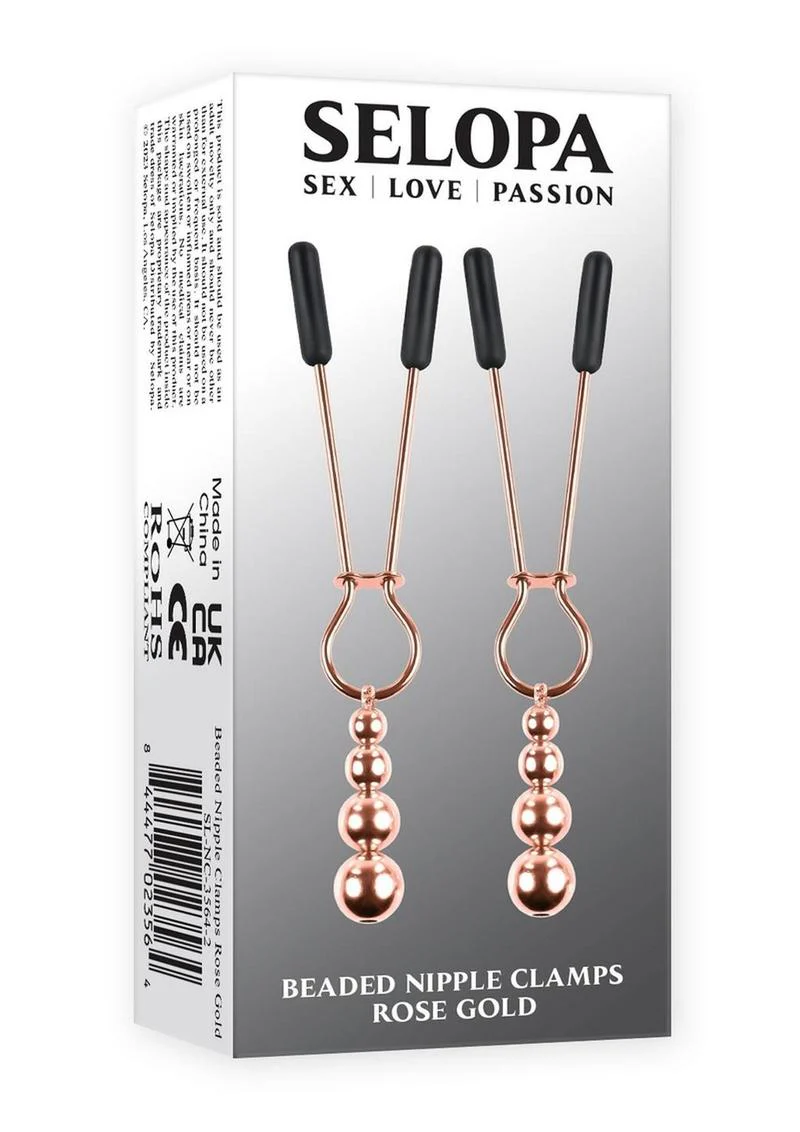 Selopa Beaded Nipple Clamps - Image 6