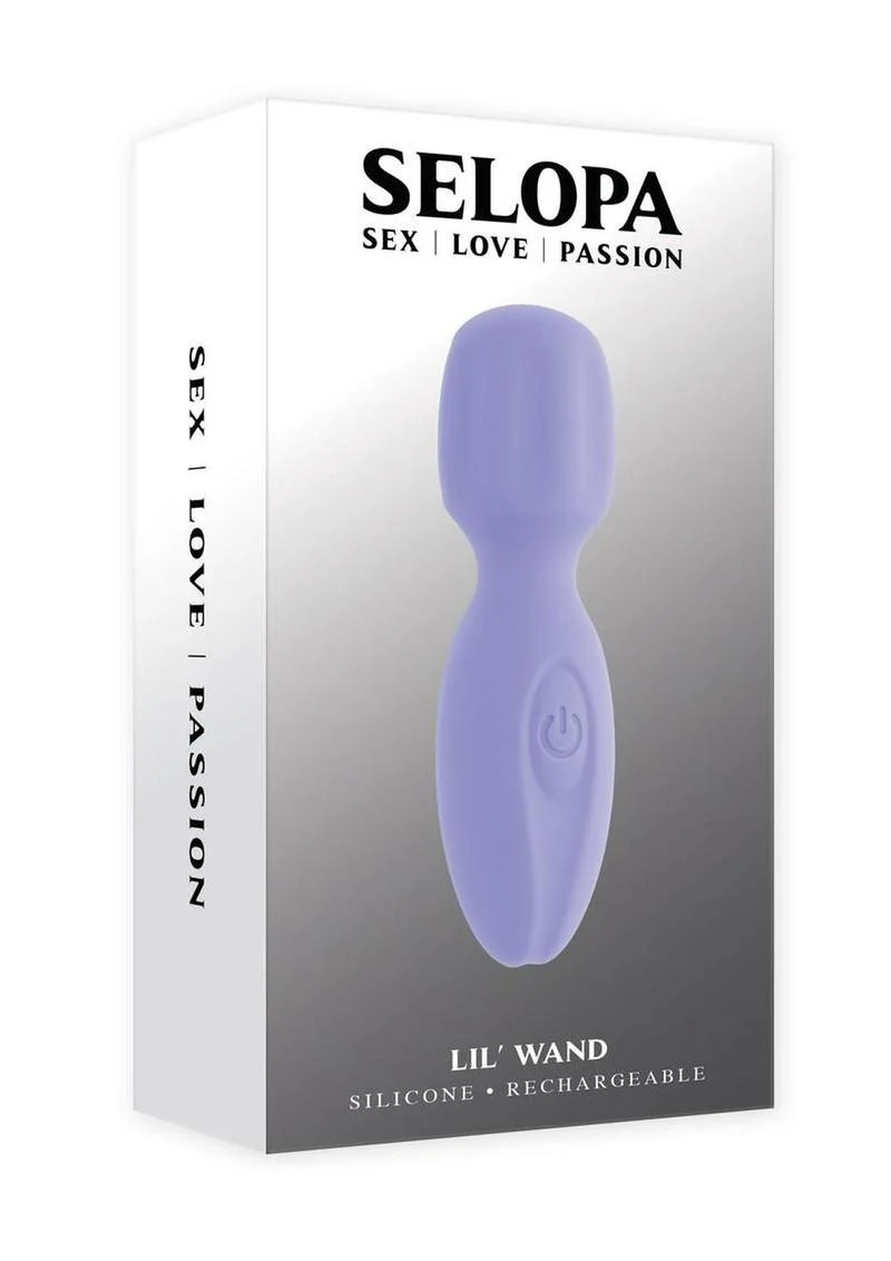 Selopa Lil Wand Rechargeable Silicone Vibrator - Image 2