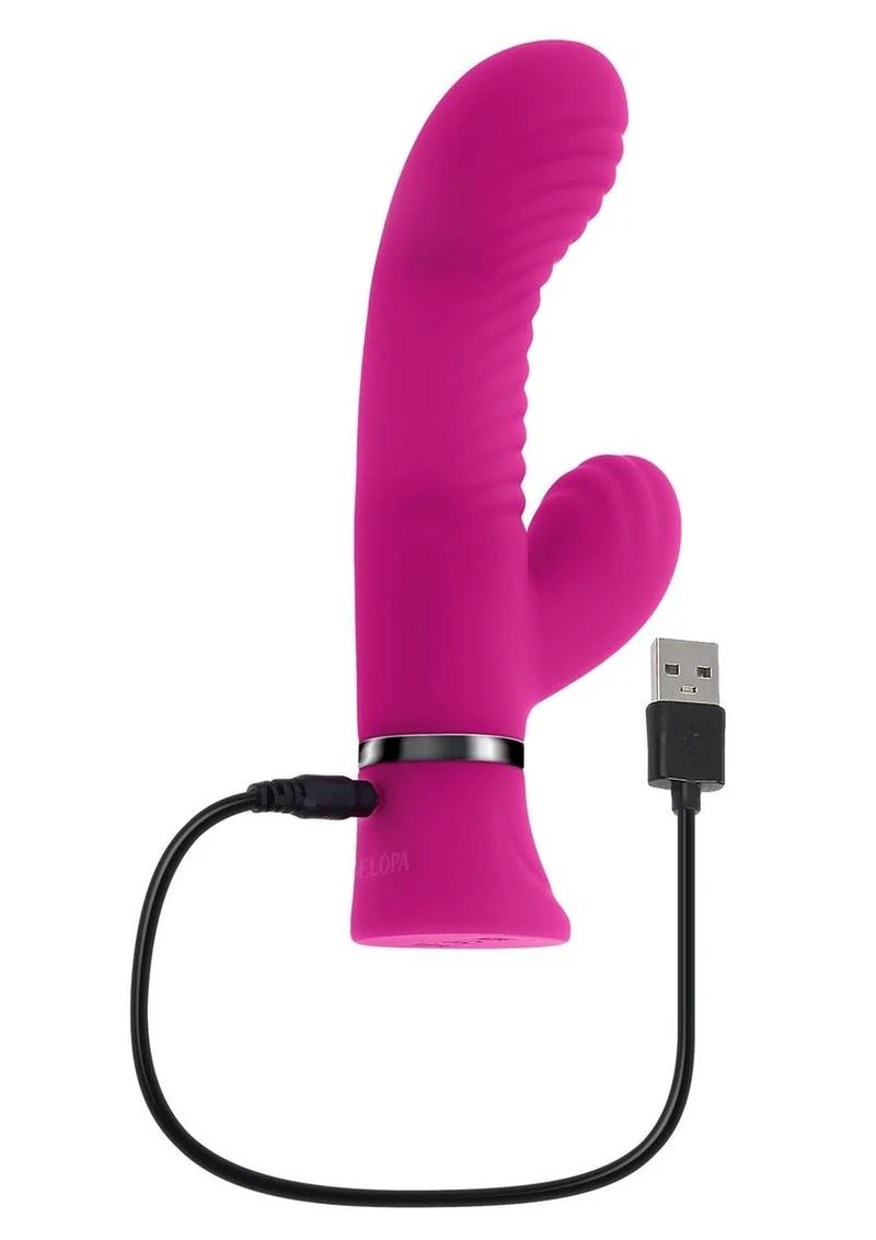 Selopa Next Wave Rechargeable Silicone Rabbit Vibrator - Image 4