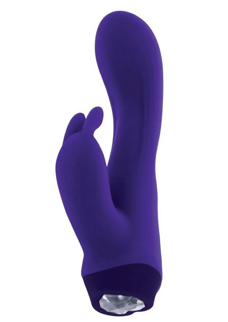Selopa Plum Job Rechargeable Silicone Rabbit Vibrator - Image 3