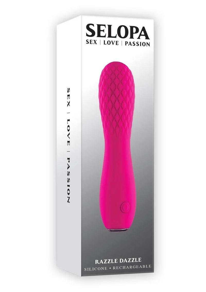 Selopa Razzle Dazzle Rechargeable Silicone Vibrator - Image 2