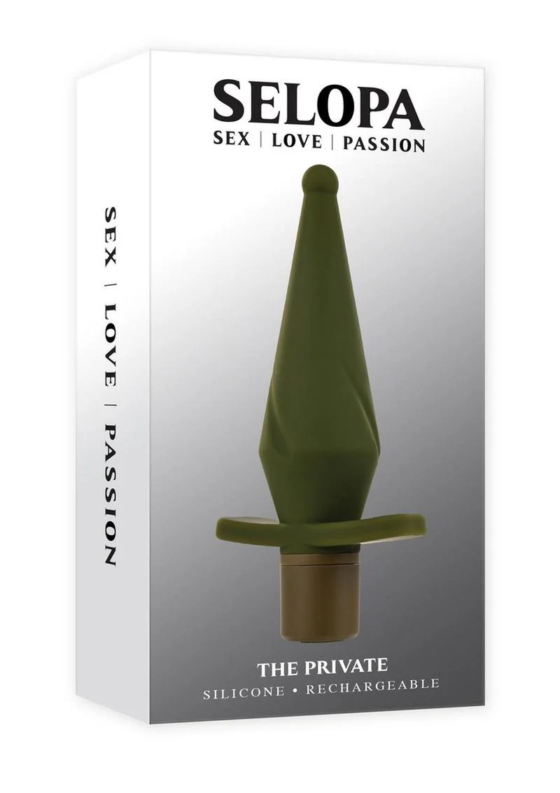Selopa The Private Rechargeable Silicone Anal Plug - Image 2