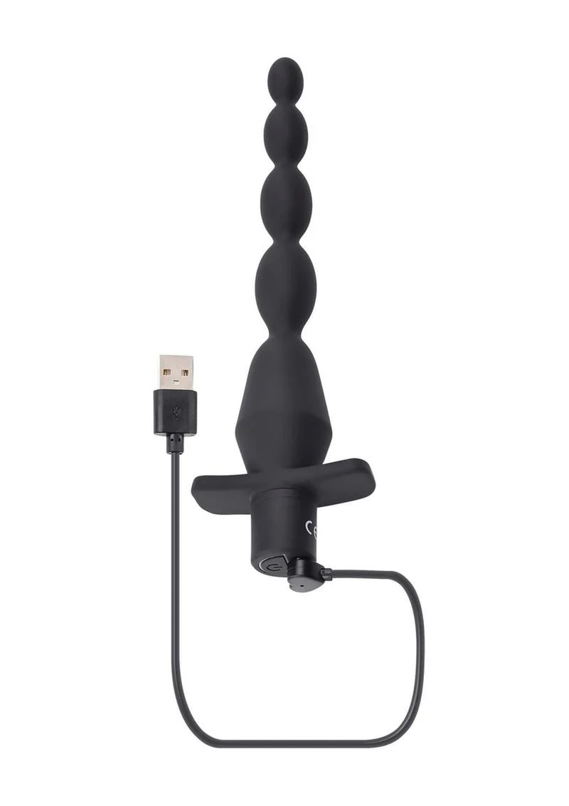 Selopa Vibrating Rechargeable Silicone Butt Beads - Image 4