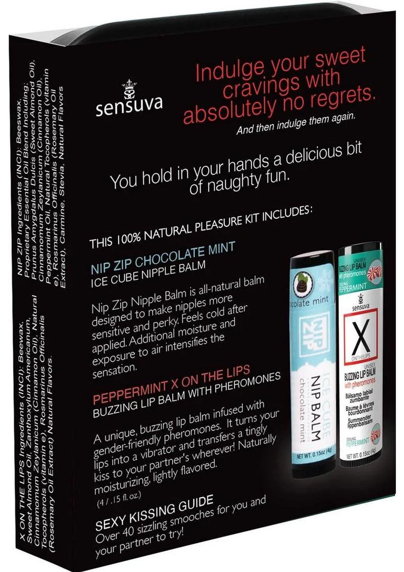 Sensuva Pheromone Infused Lips N Nips Pleasure Kit