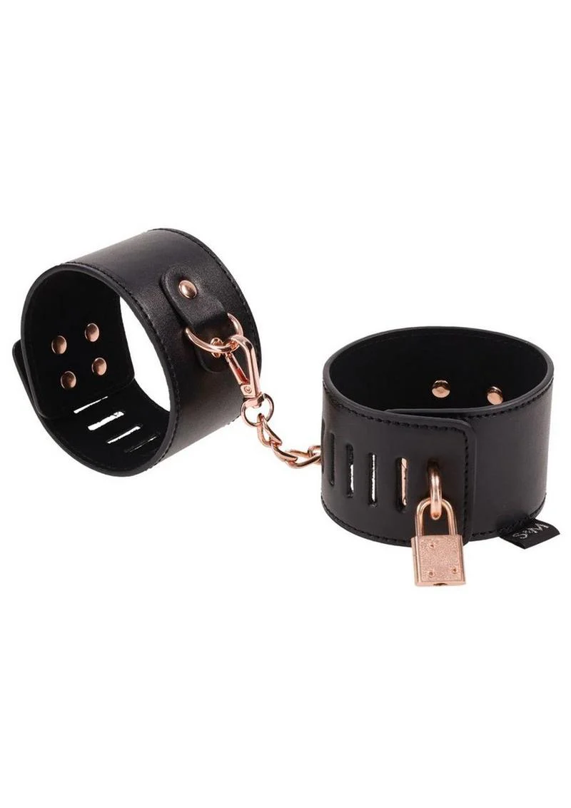Sex and Mischief Brat Locking Cuffs - Image 4