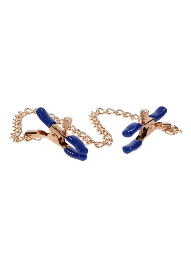 Sex and Mischief Cougar Chained Nipple Clamps - Image 4