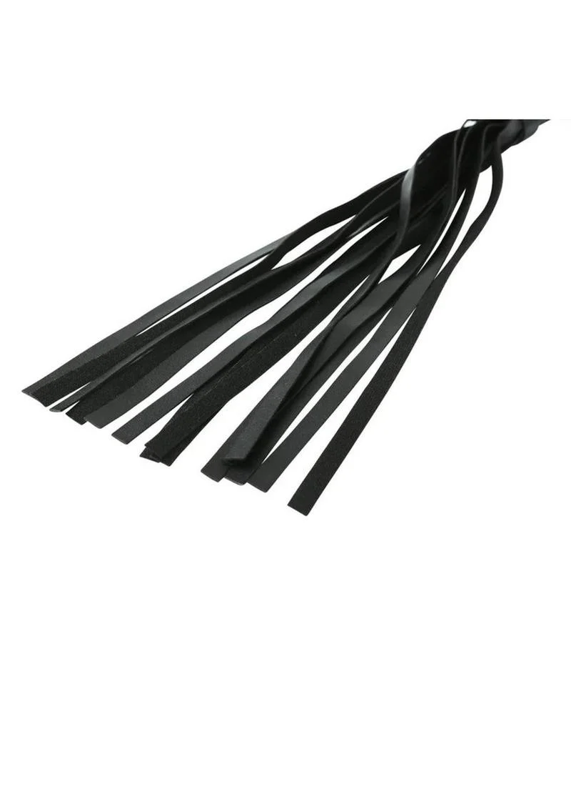 Sex and Mischief Mini Faux Leather Flogger - Image 3