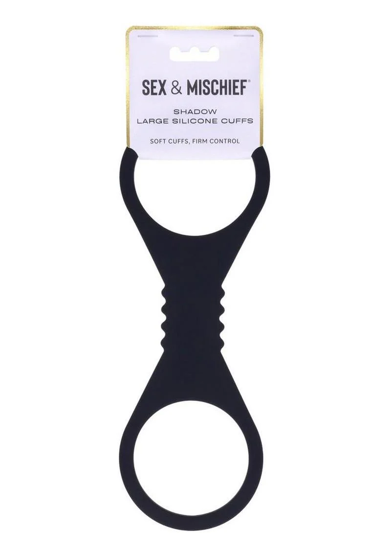 Sex and Mischief Shadow Silicone Cuffs - Image 3