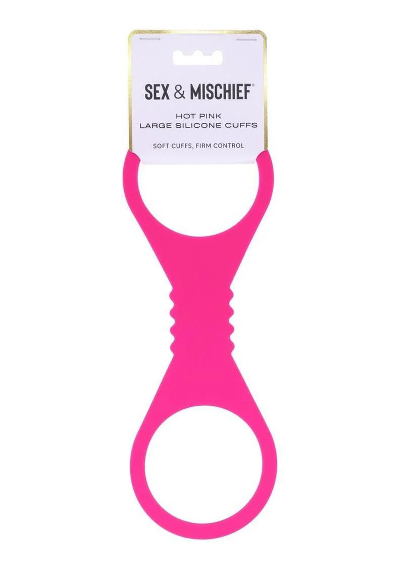 Sex and Mischief Silicone Cuffs - Image 3