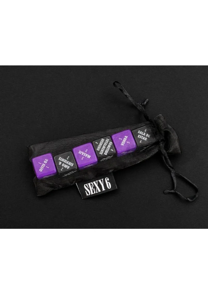 Sexy 6 Kinky Edition Dice Game (Spanish - Image 3