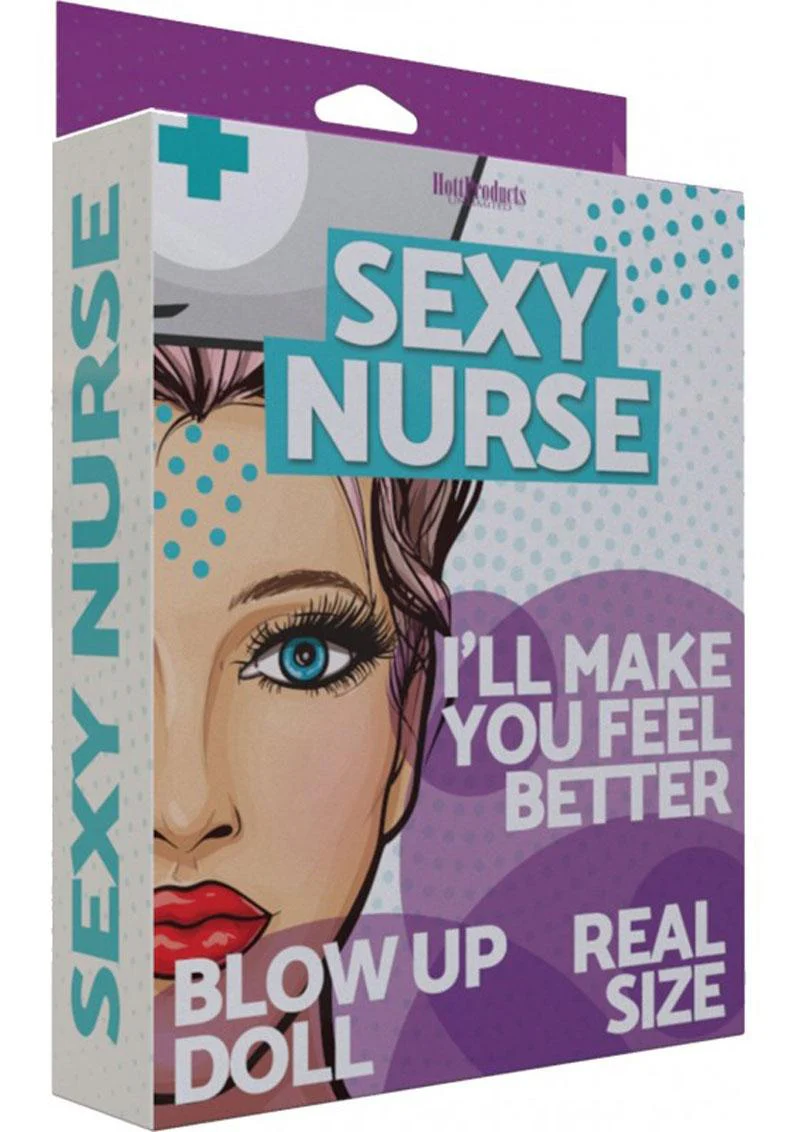 Sexy Nurse Blow Up Doll - Image 2