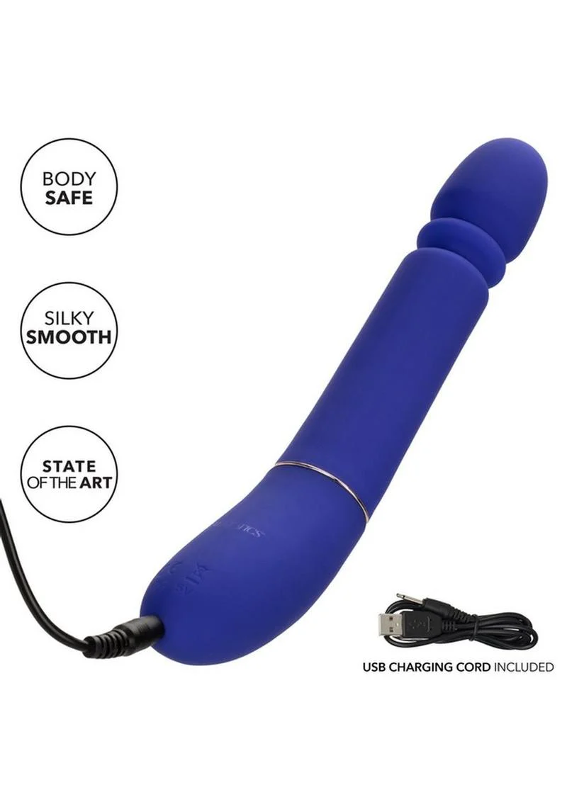 Shameless Slim Thumper Silicone Rechargeable Thrusting Vibrator - Image 3
