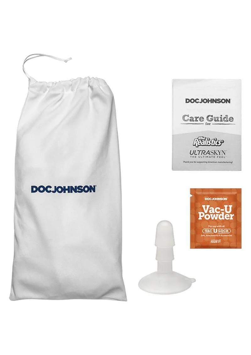 Signature Cocks Chad White Dildo - Image 4