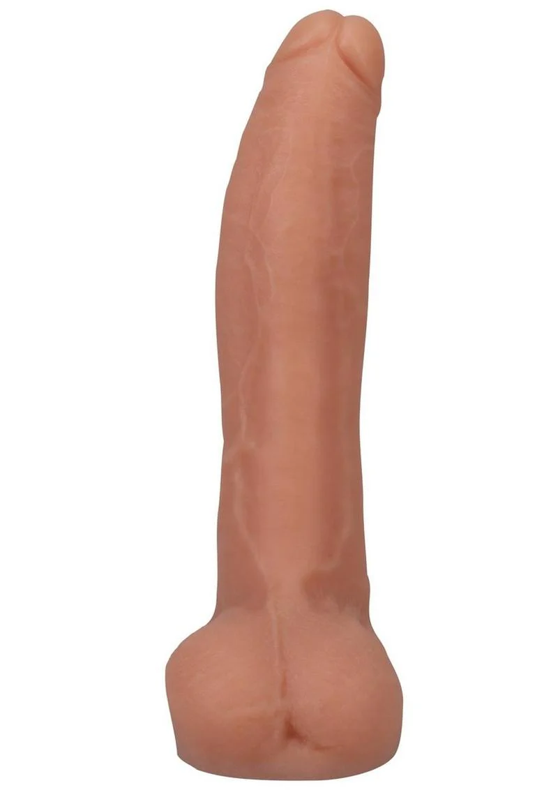 Signature Cocks Silicone Owen Gray Dildo with Removable Suction Cup - Image 3