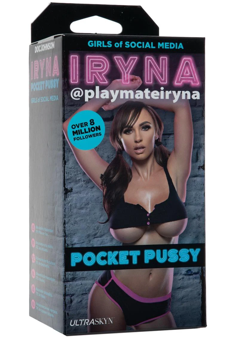 Signature Strokers Girls Of Social Media Iryna @Playmateiryna Ultraskyn Pocket Masturbator - Pussy - Image 2