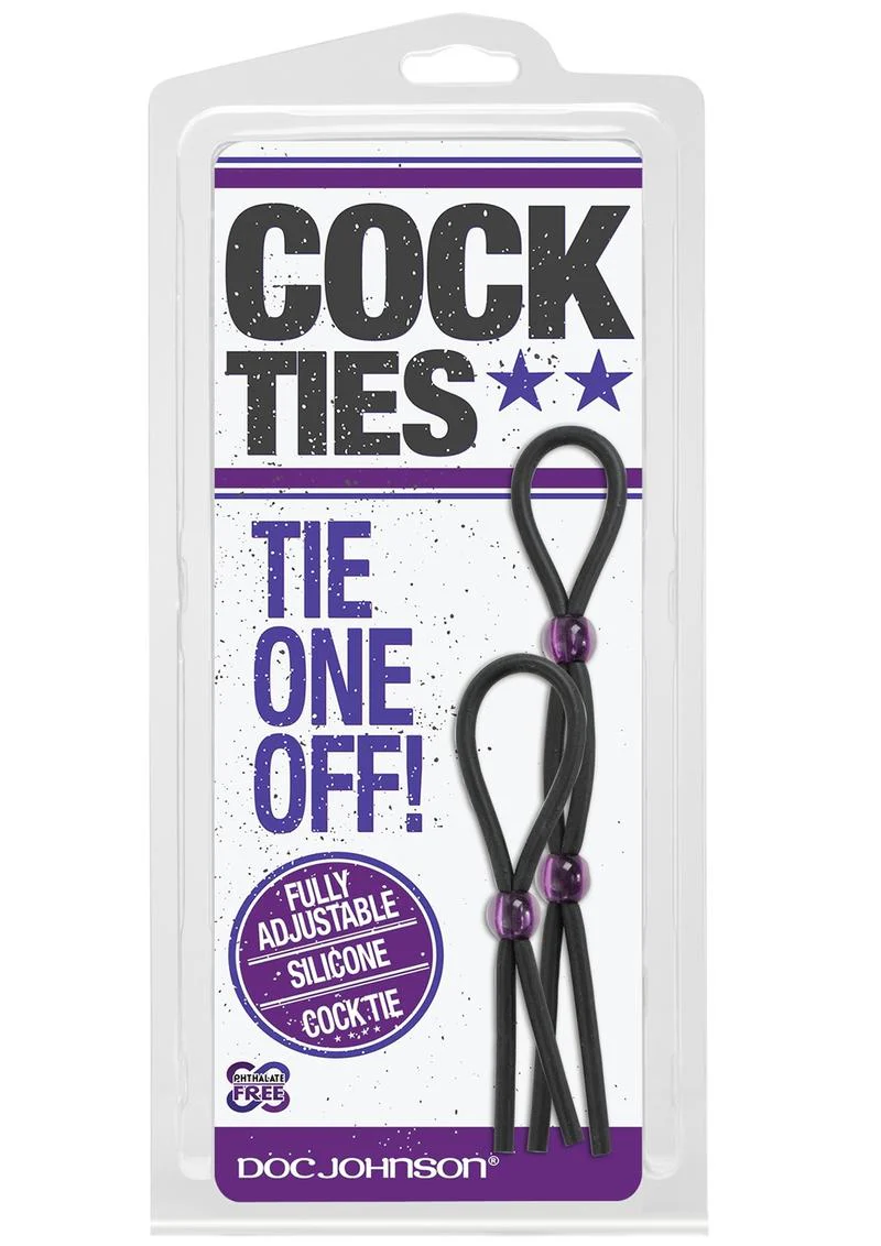 Silicone Adjustable Cock Ties - Image 2